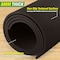Wakeman Large Yoga Mat - 6x4 Non-Slip 8mm Exercise Mat for Home Workouts by Black 80-5221 - alternate 8
